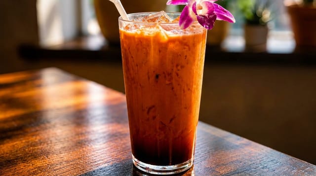 Iced Thai Tea.