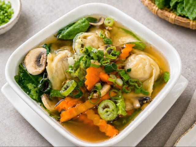 Wonton Soup.