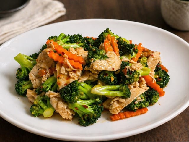 Broccoli Stir-Fry.