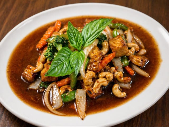 Cashew Stir-Fry.
