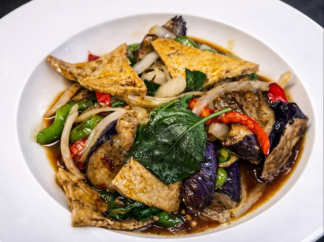 Tofu Eggplant.