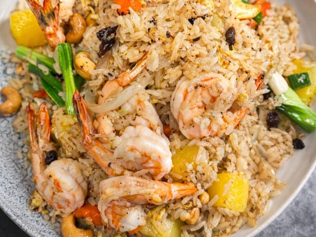 Pineapple Fried Rice.