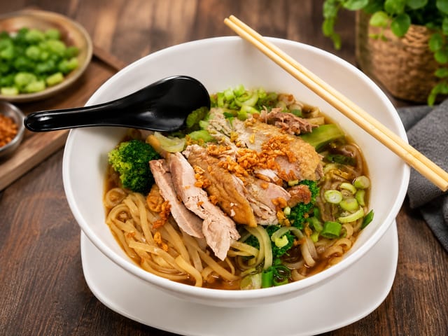 Duck Noodle Soup.